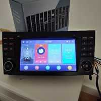 Rádio Multimédia Mercedes W211 GPS Android WiFi Bluetooth USB