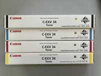 Продам тонер-картридж комплект 4 кольори Canon C-EXV34 Оригінал