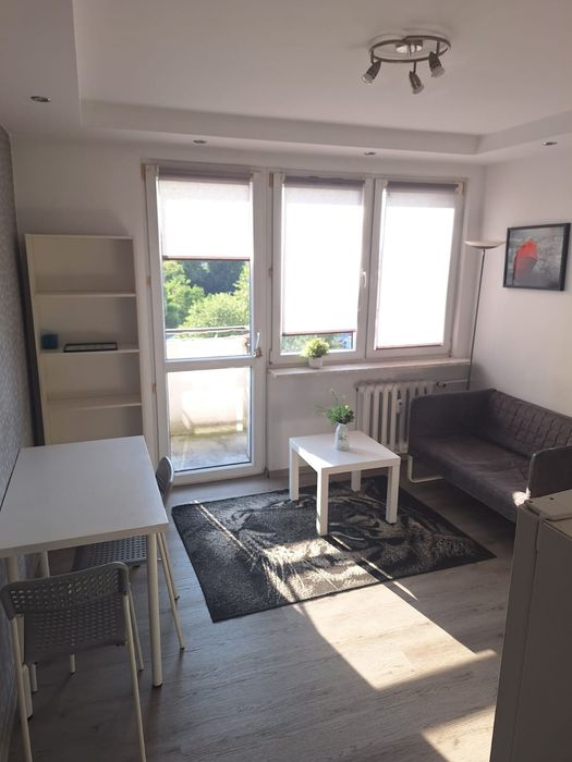 Kawalerka z pięknym widokiem na miasto