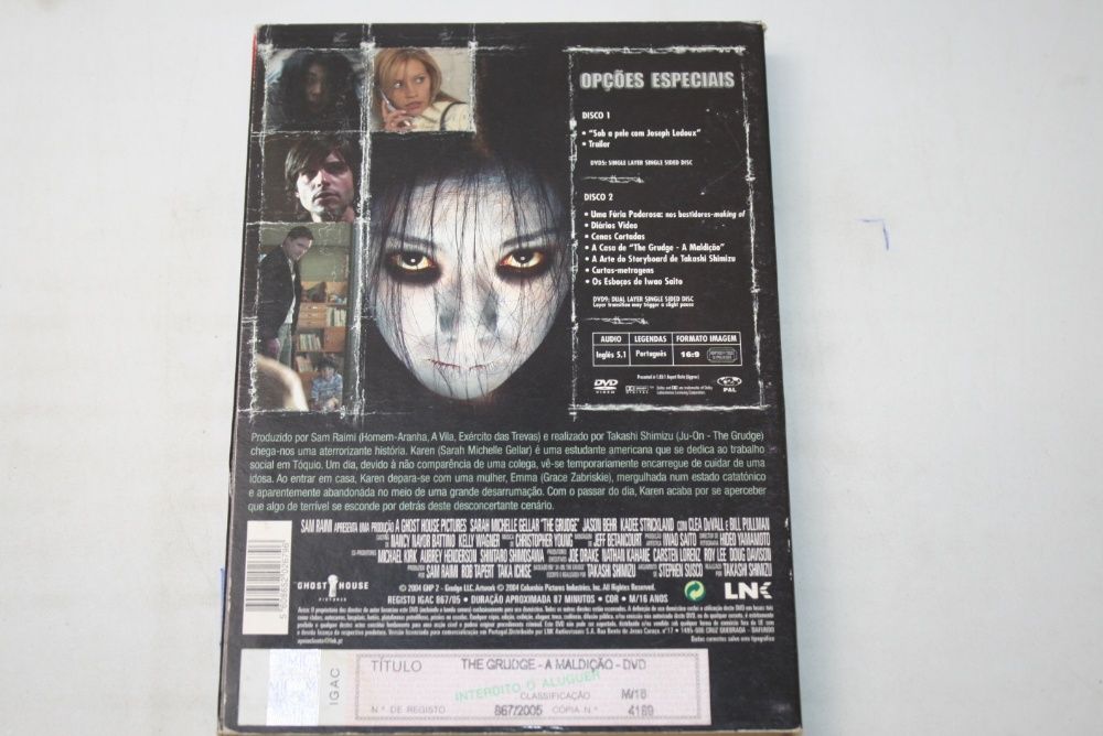 DVD - The grundge - A maldição - Edição Especial 2 Discos