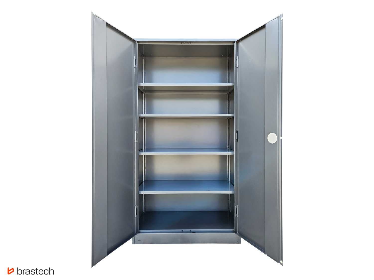 Szafa metalowa 195 cm x 100 cm x 45 cm Solidna 6 Zawiasów 90 kg