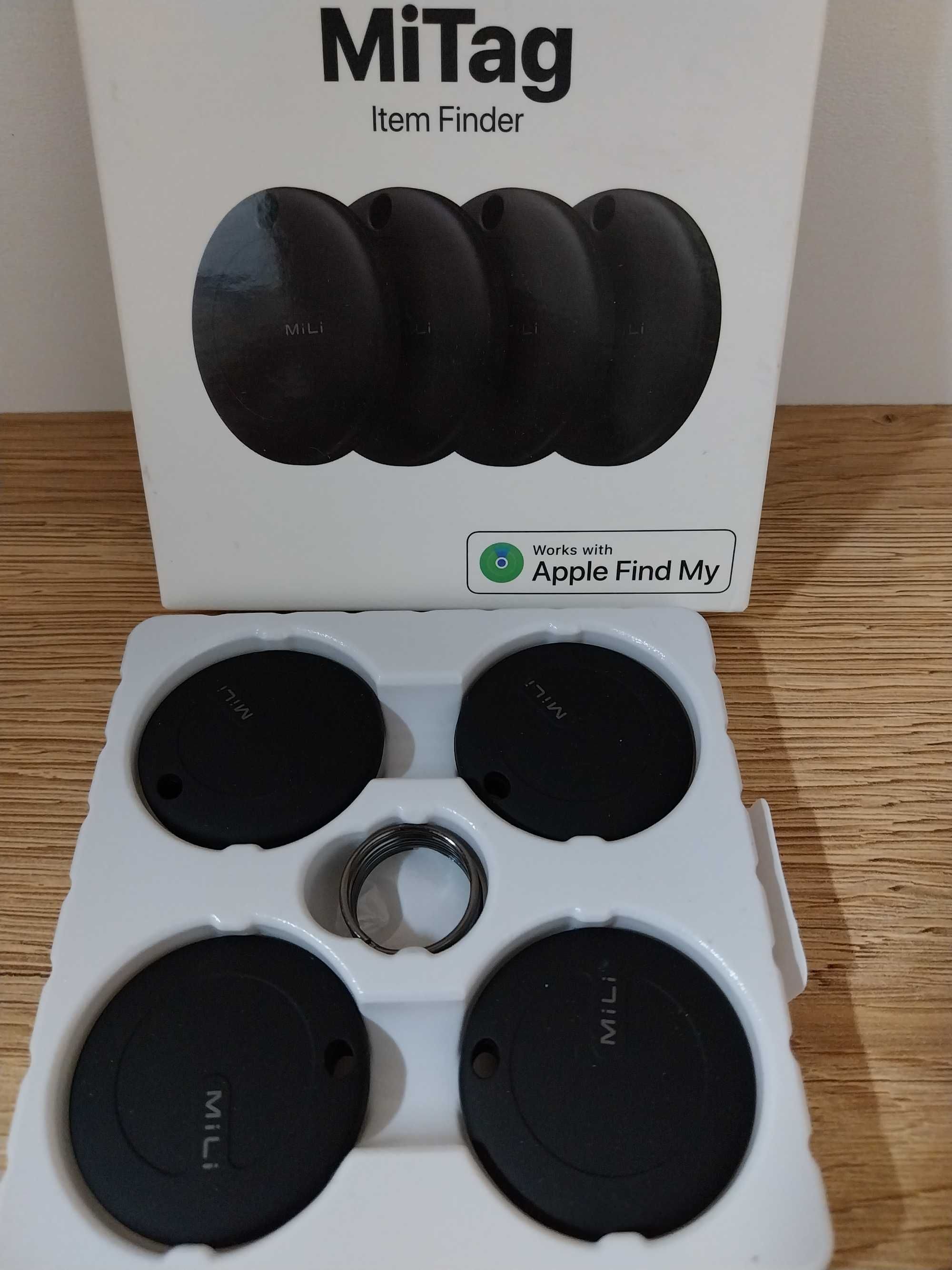 Lokalizator rzeczy MiLi MiTag 4 SZTUKI bluetooth bezprzewodowy Iphone