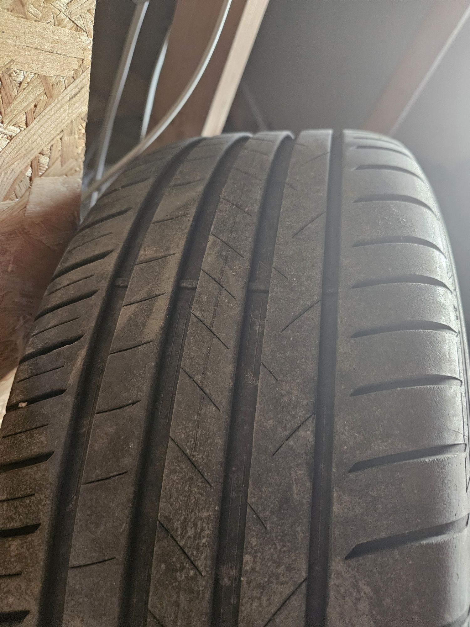 Alufelgi s-line audi 5x112 17 z oponami