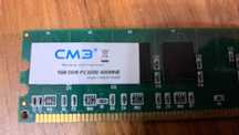 pamięć RAM: CM3 1GB DDR