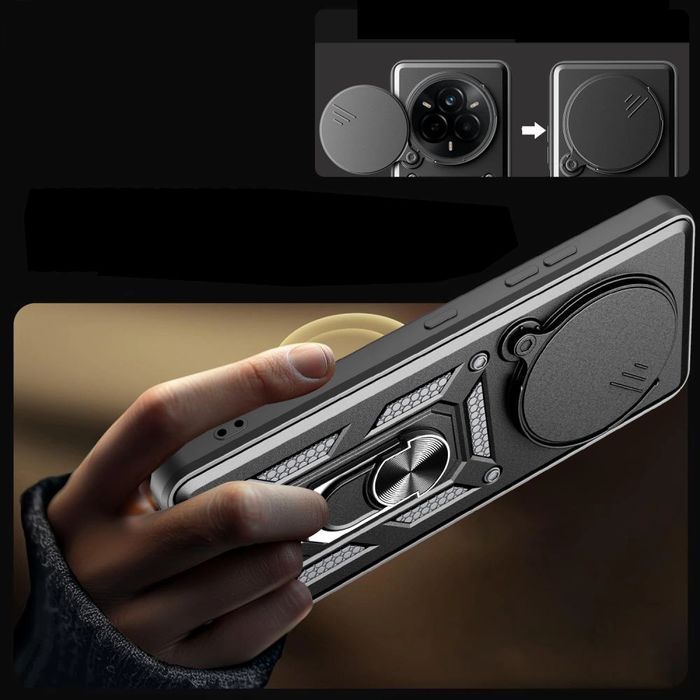 Etui Tech-Protect CamShield Pro na Realme 14 Pro 5G - czarne