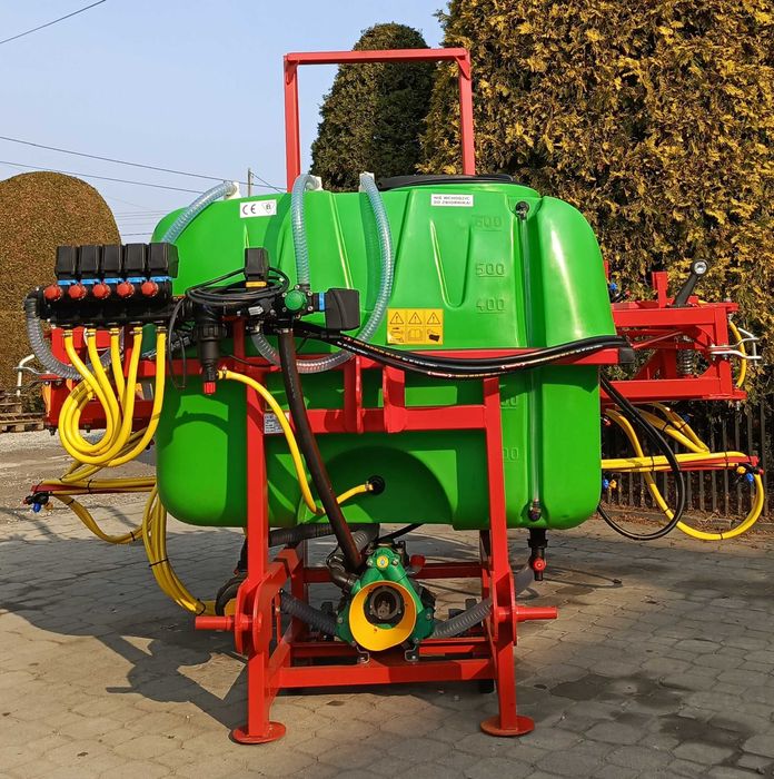 Opryskiwacz polowy "KWAS" 600l/12m Producent, dowóz