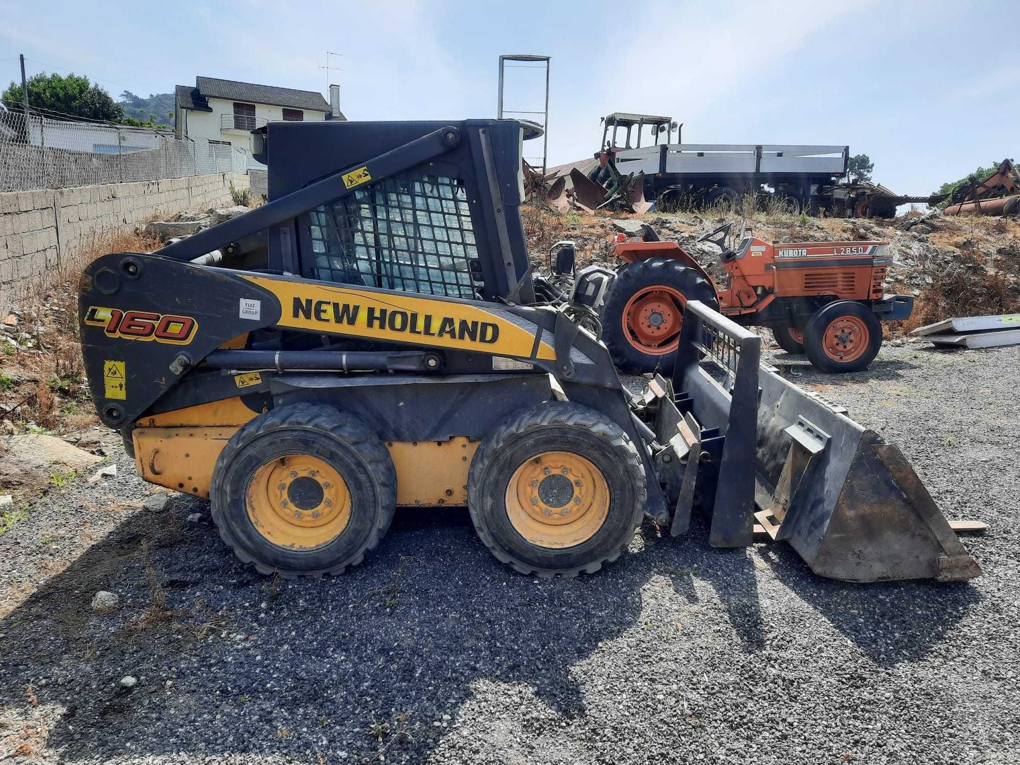 Pá Carregadora New Holland L160