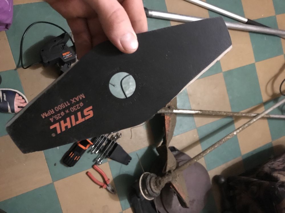 Нож штиль оригинал диск на мотокосу