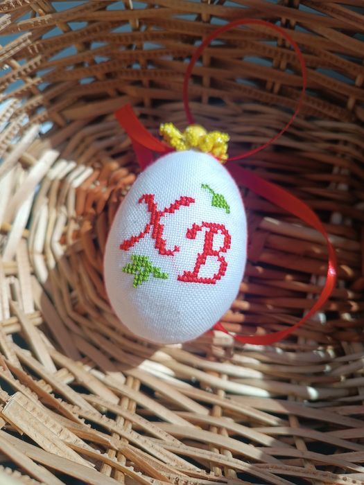 Писанки, вишиті писанки