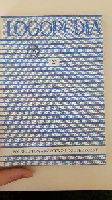 Czasopismo "Logopedia" PTL tom 23 1996