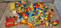 Lego duplo klocki, wagoniki, figurki, 4kg