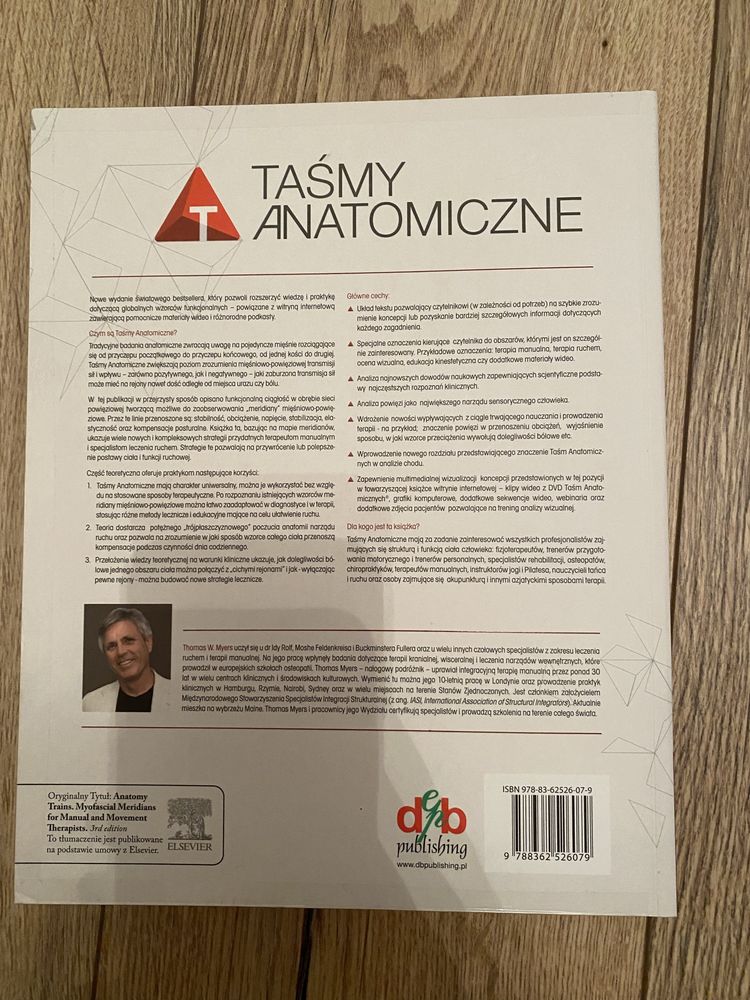 Taśmy anatomiczne Thomas Myers