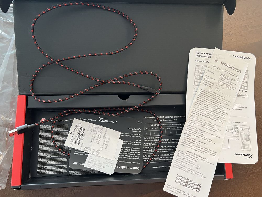 Механічна клавіатура HyperX Alloy FPS Pro