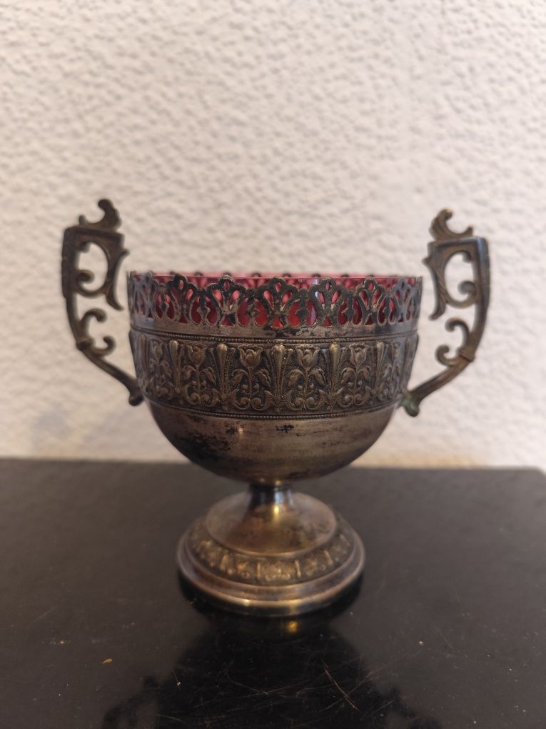 Cukiernica secesja plater vintage retro prl przedwojenna