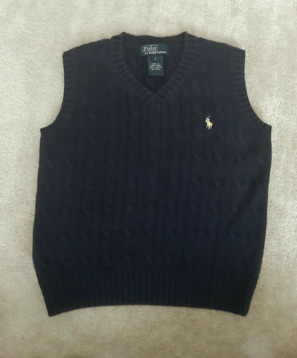 Colete Ralph Lauren malha 5 anos