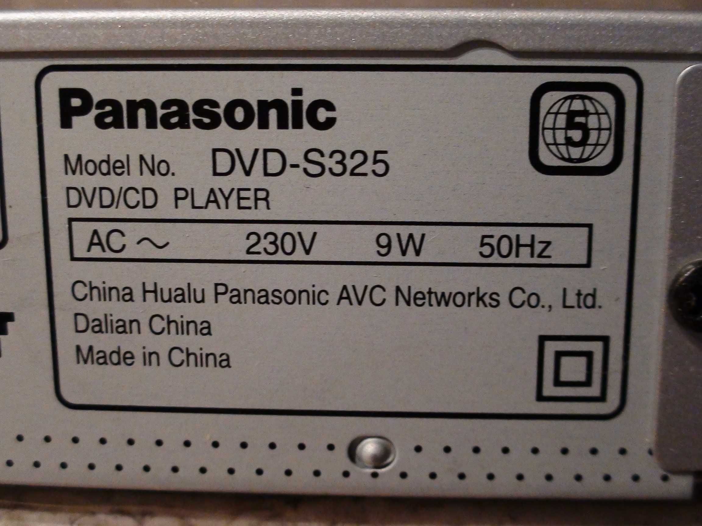 Продам DVD-CD плеер PANASONIC-DVD-S325