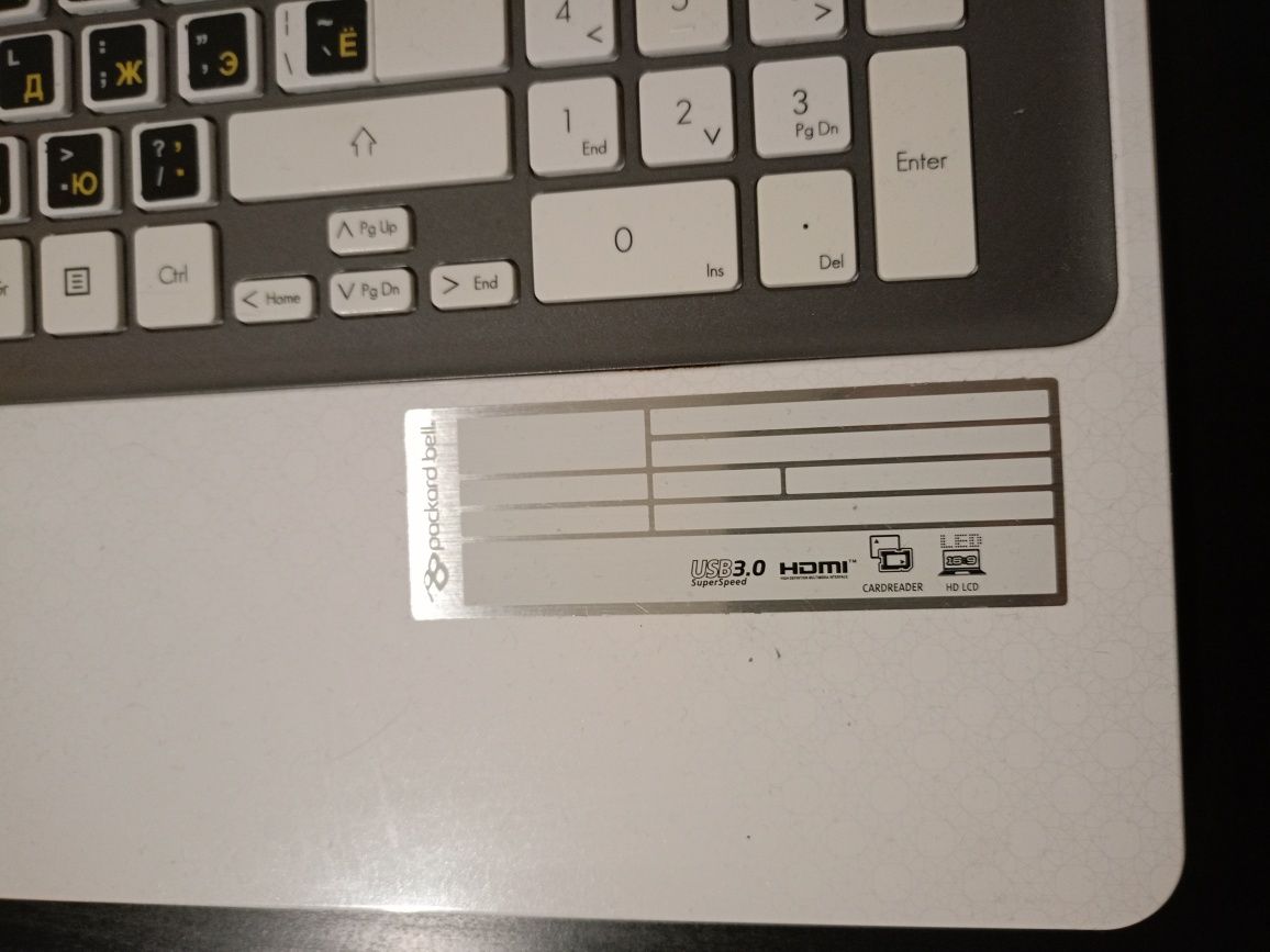 Ноутбук Packard bell