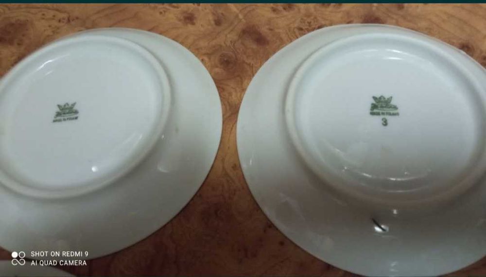 4 porcelana talerze affek sprzedam