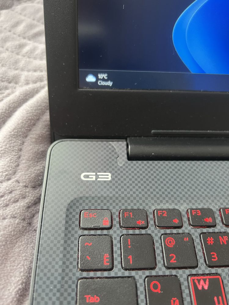 Ігровий ноутбук dell g3 i7-8750h/gtx 1050ti/ ssd/ddr4