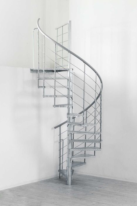 Schody spiralne, zewnętrzne SPINO ZINK Smart/ fi 180 cm