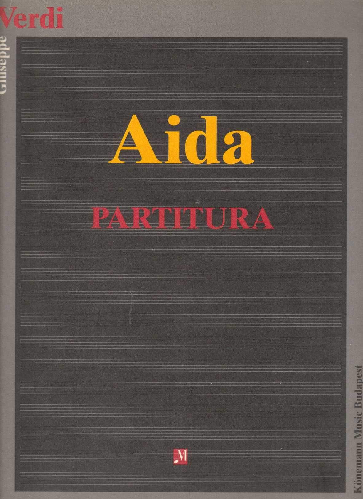 Verdi - Aida - Partitura