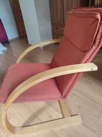 Fotel używany kolor bordo
