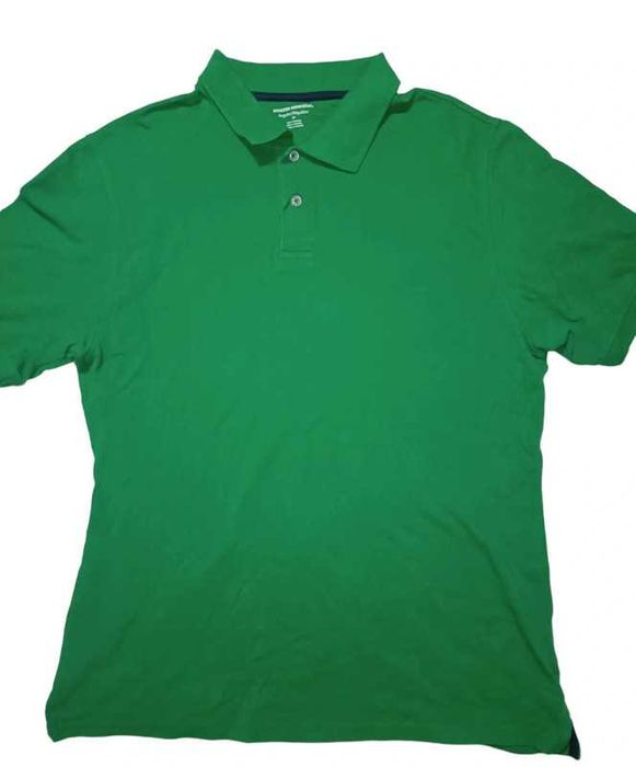 Amazon essentials koszulka polo zielona M