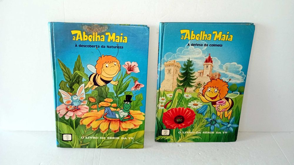 Livros Antigos da Abelha Maia