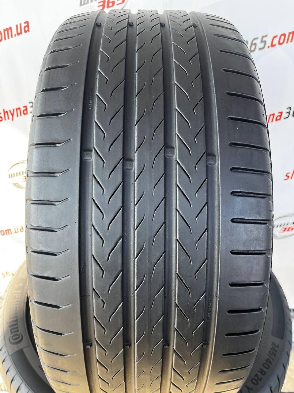 245/40 r20 continental ecocontact 6 q 6mm бу шини