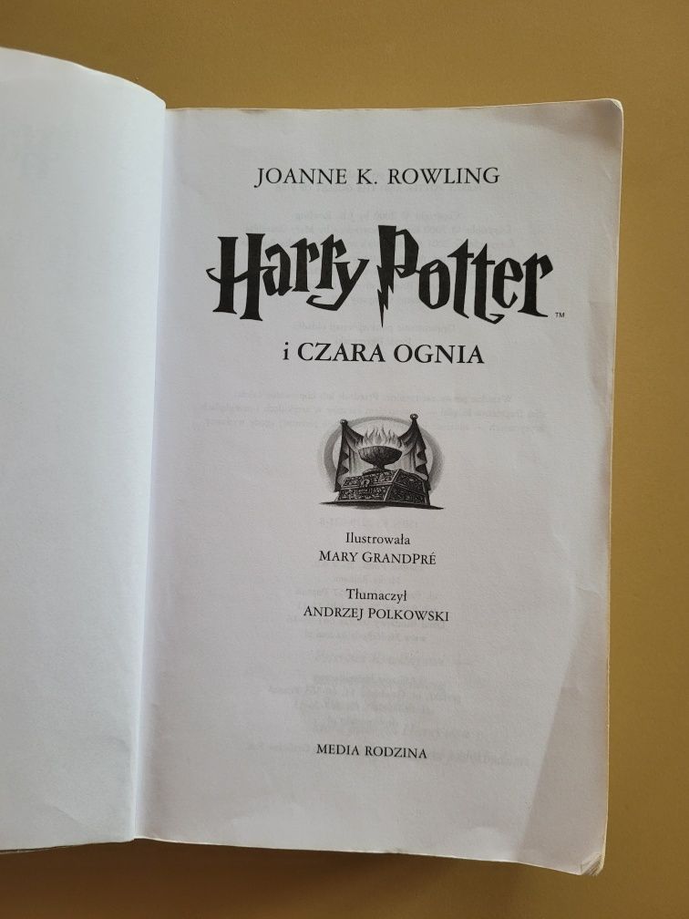 Harry Potter i Czara Ognia J. K. Rowling