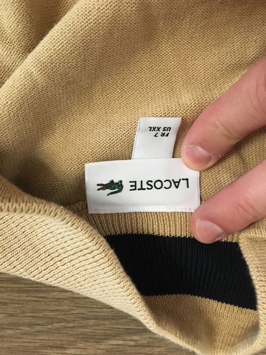 кофта зіп Lacoste XL