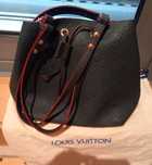 Mala(Louis Vuitton)Pele Nova Azul