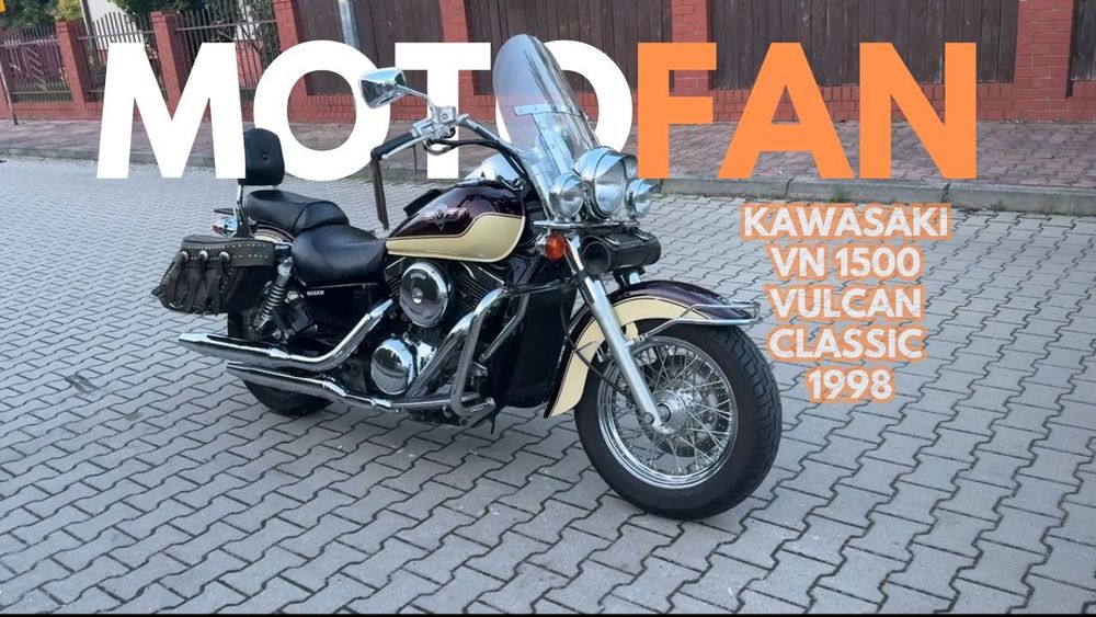 Kawasaki VN KAWASAKI VN 1500 VULCAN 1 właściciel od nowości 1998r 34 tys km Niemcy