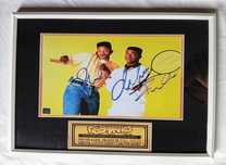 Moldura Série The Fresh Prince of Bel Air - Will & Carlton com Autóg