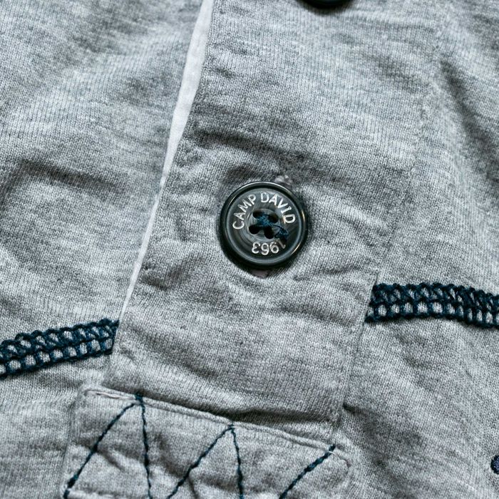 Camp David koszulka polo z nadrukami XL