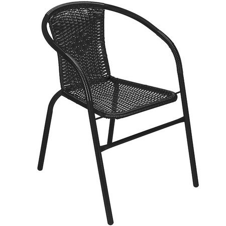 Krzesło ogrodowe metalowe poliratan Sztaplowane