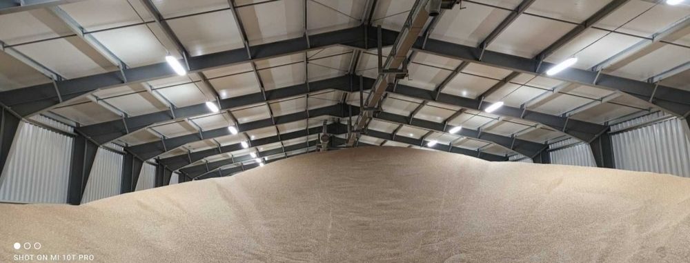 Hala stalowa 20x50x5.5 konstrukcja stalowa hali magazyn zbożowy hala