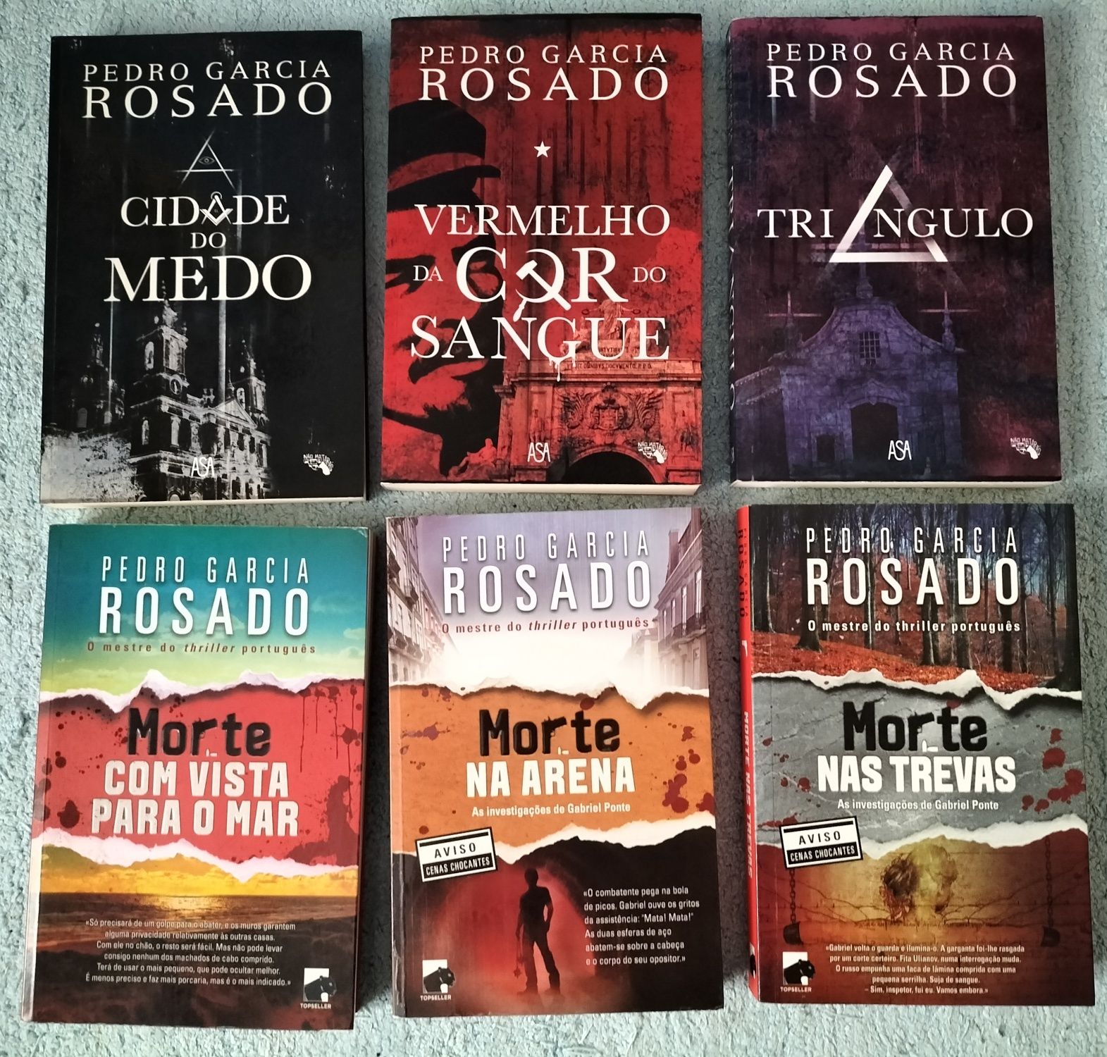 Pack livros Pedro Garcia Rosado