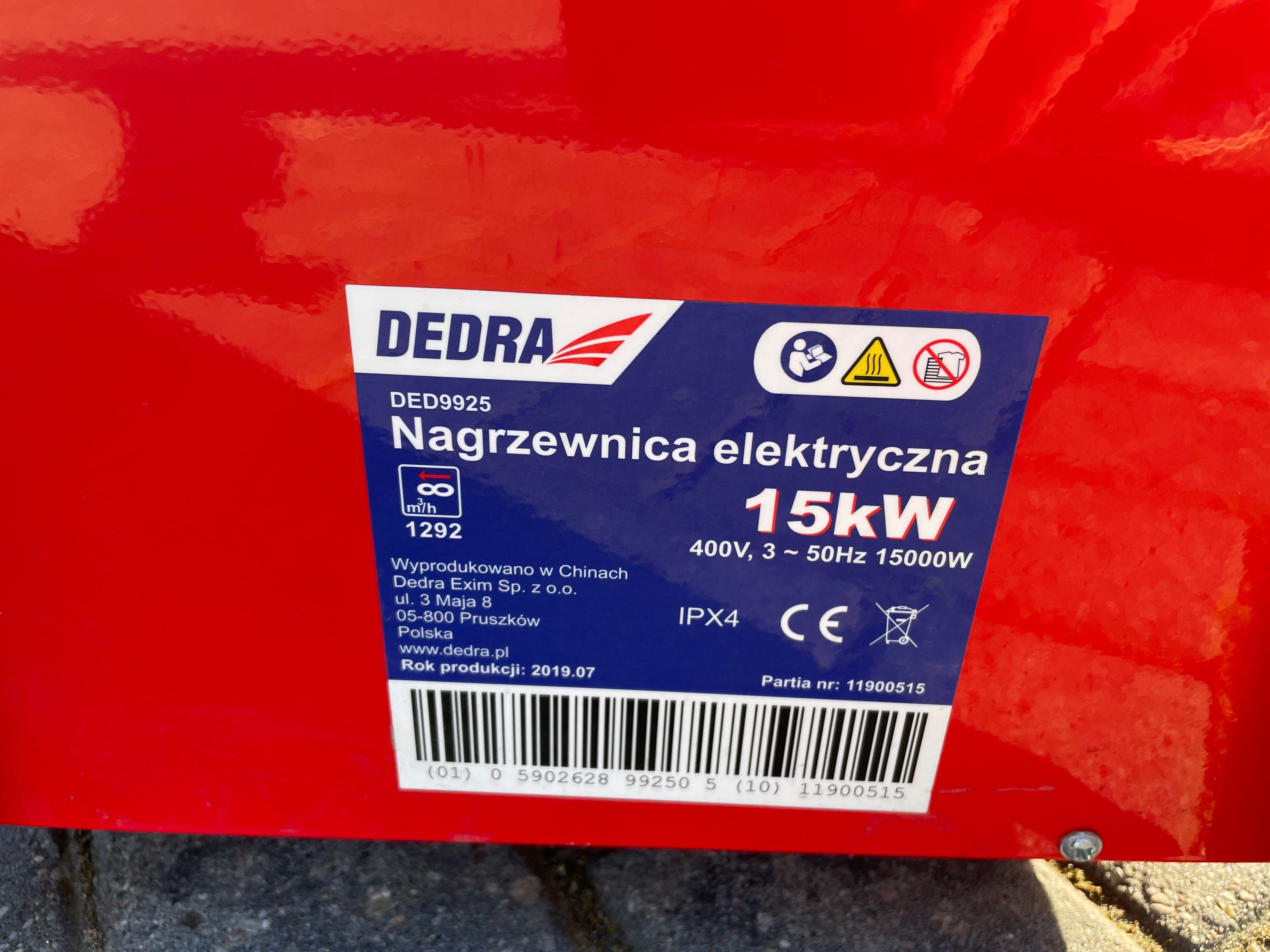 Nagrzewnica elektryczna 15kw