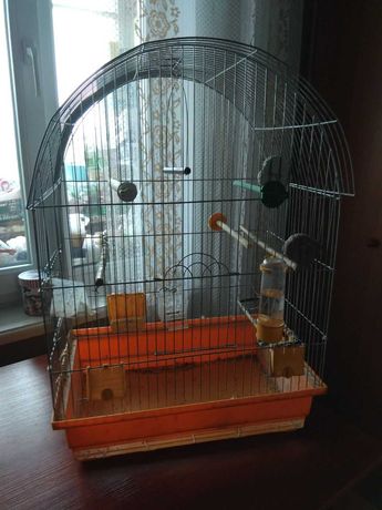 продам клітку для папуг / клітка для пташок / нерозлучник клітка