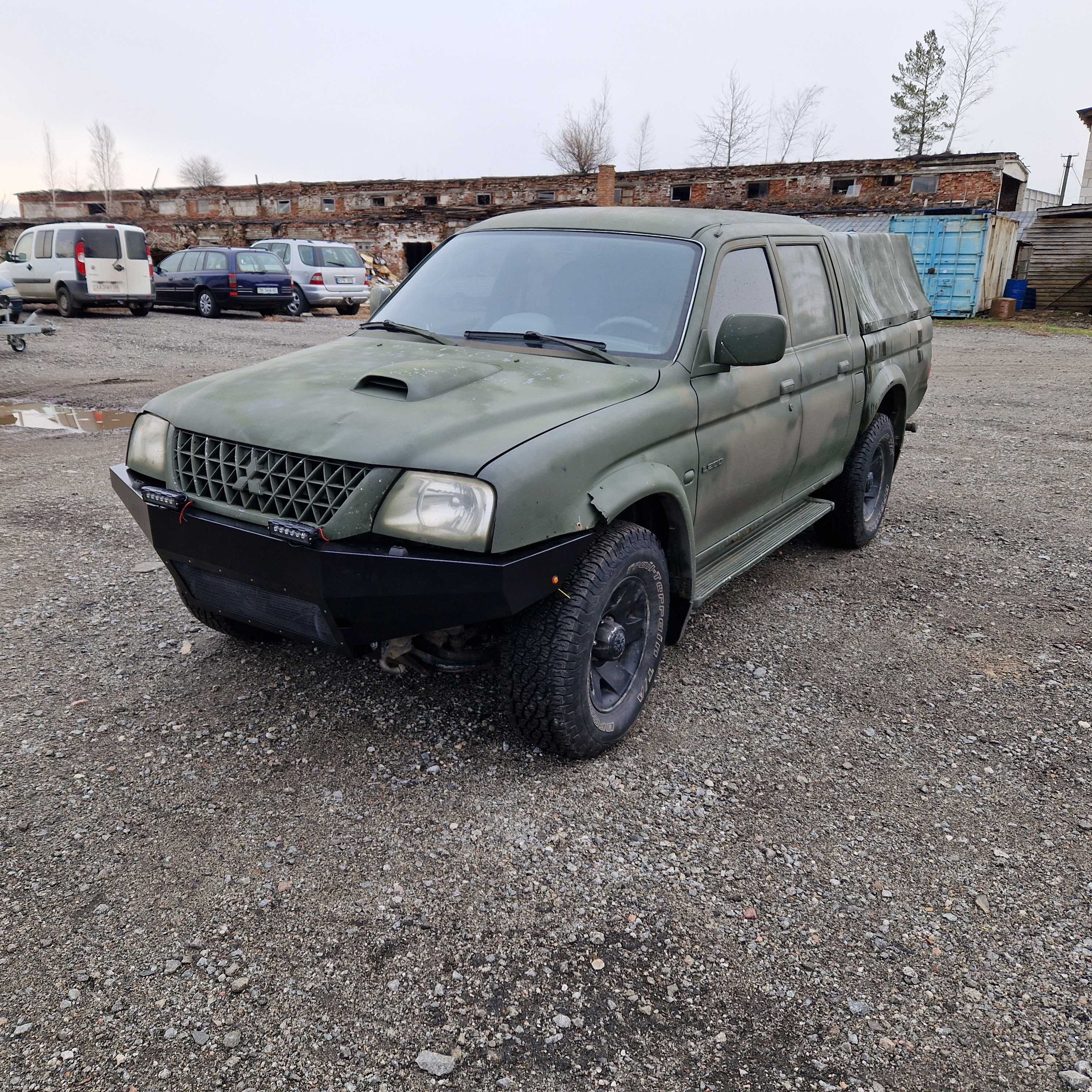 Силовой бампер для Mitsubishi L200