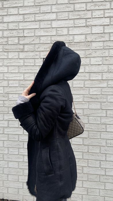 Stylowa damska kurtka skórzana z naturalnej owczej skóry