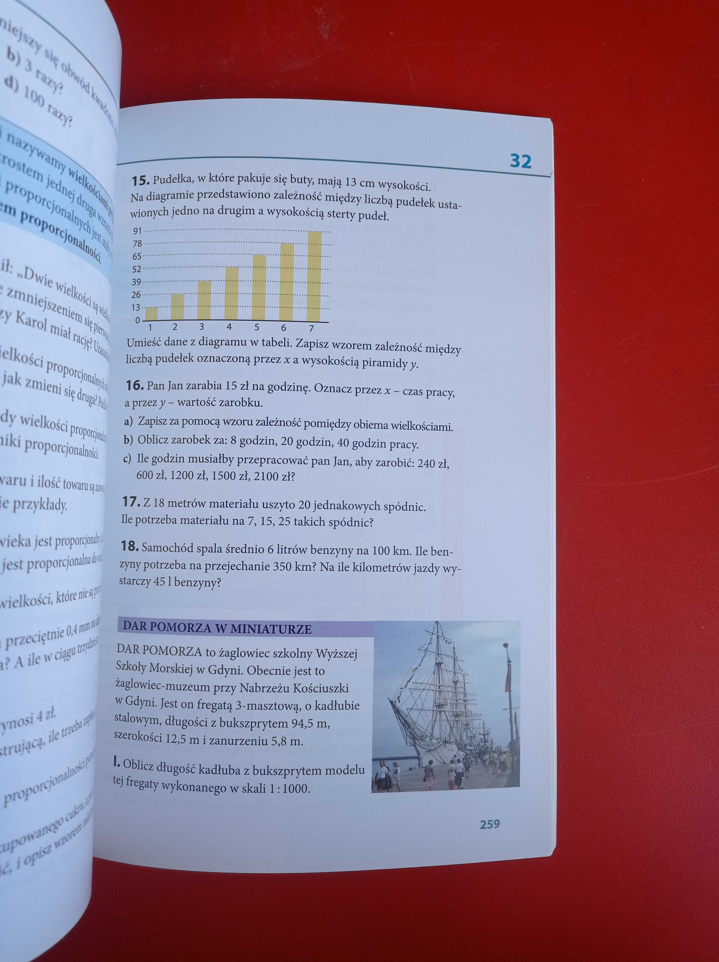 Matematyka 2001 cz. 1, podręcznik do gimnazjum