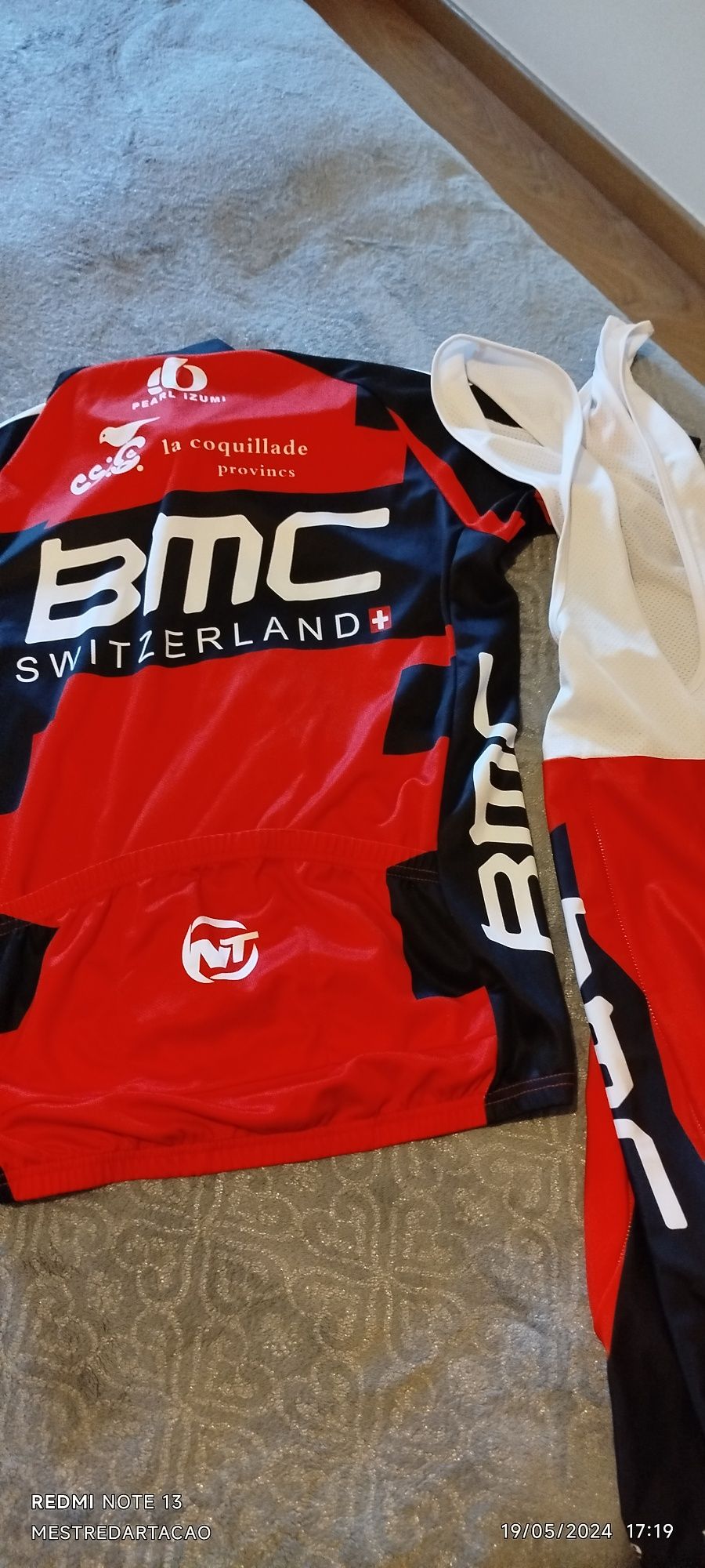Equipamento ciclismo ou btt BMC