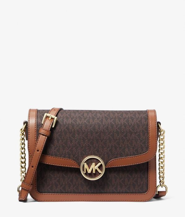 Оригінальна сумка Michael Kors Leida Medium Signature Logo