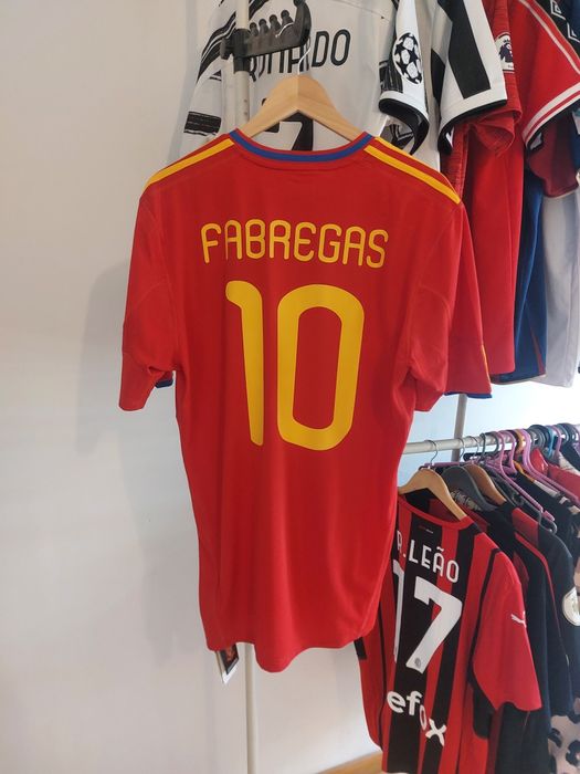 Camisola oficial Adidas Espanha 2010 Vintage Y2K