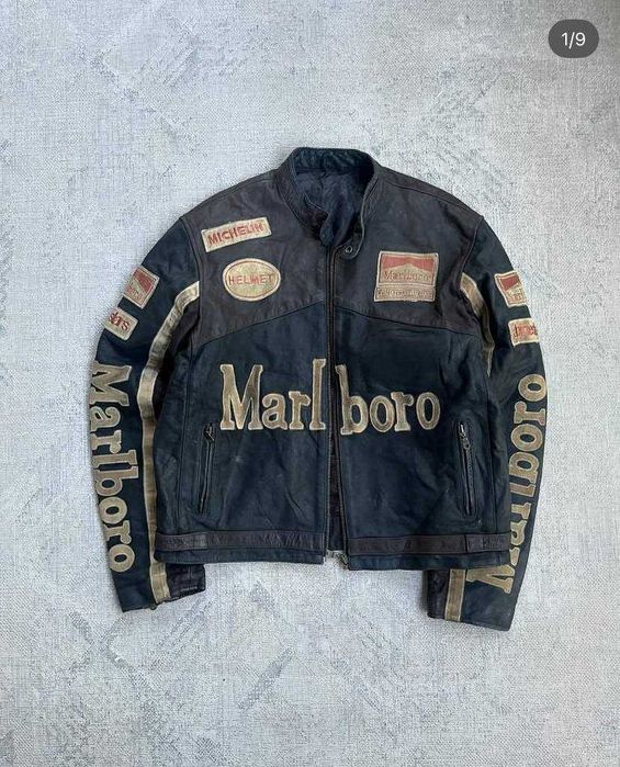 Vintage Marlboro Leather Jacket