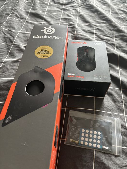 DAREU A950 WING 35g+ Ultraglide ICE+ Steelseries QCK Performance Speed
