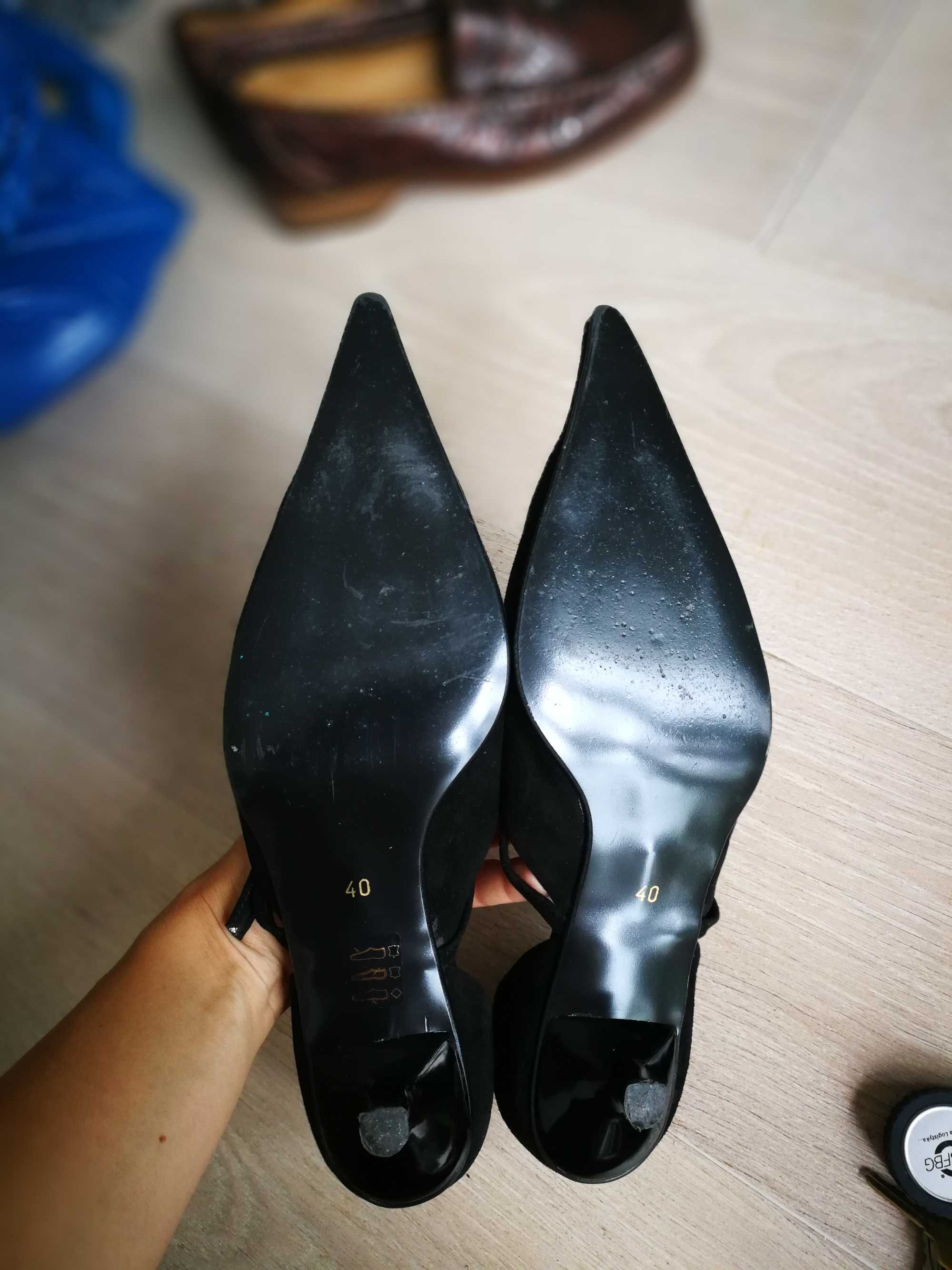 buty z czubem Paolo Parma czarne r. 40