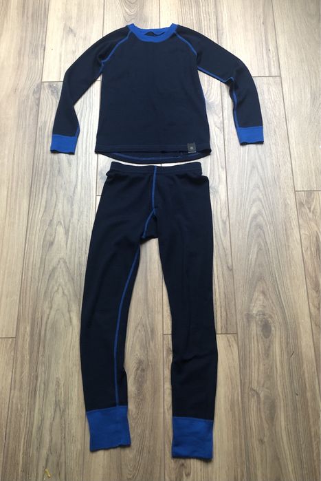 Legginsy ibluza z wełny merynosa